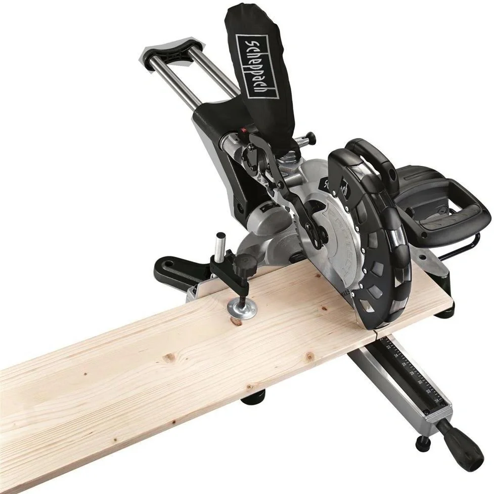 Zug-, Schnitt- und Gehrungssäge HM100LXU Schwarz - 2000W | 220-240V | Ø254 mm | Mit Laser und LED - Edition 2022 - 7