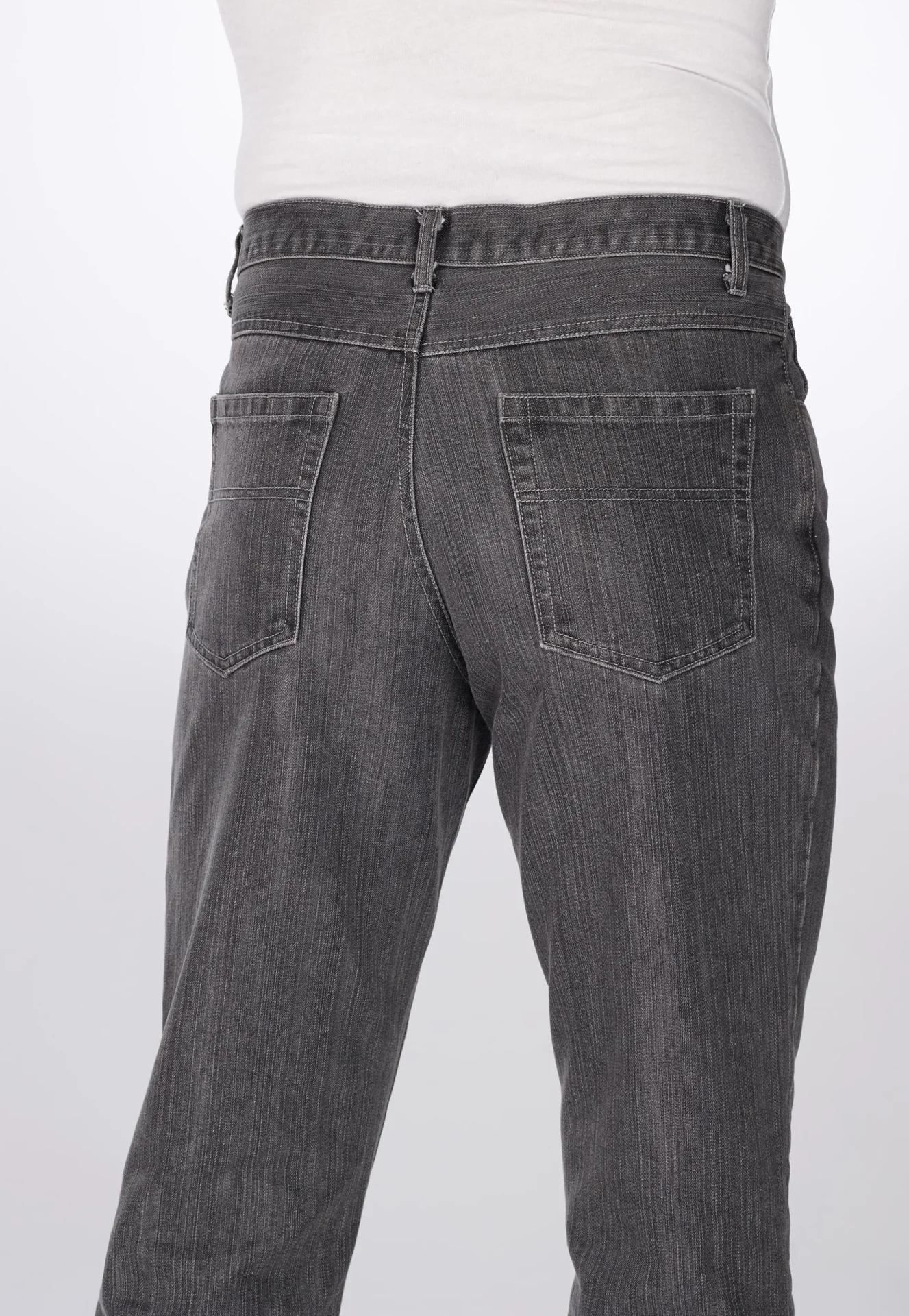 Komfortjeans im 5-Pocket Style, Farbe grau, Gr.50 - 8