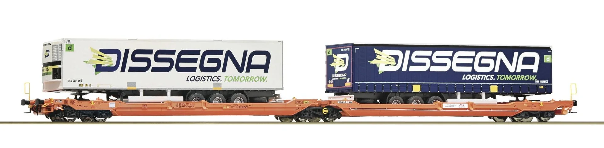 Doppeltaschen-Gelenkwagen T3000e, Wascosa - 1