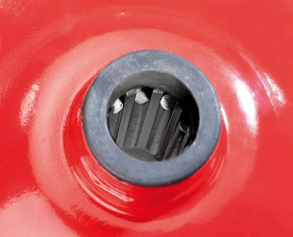 Schubkarrenrad mit Achse, Bohrung 20 mm, Gewinde 12 mm, 1 Stück - 4