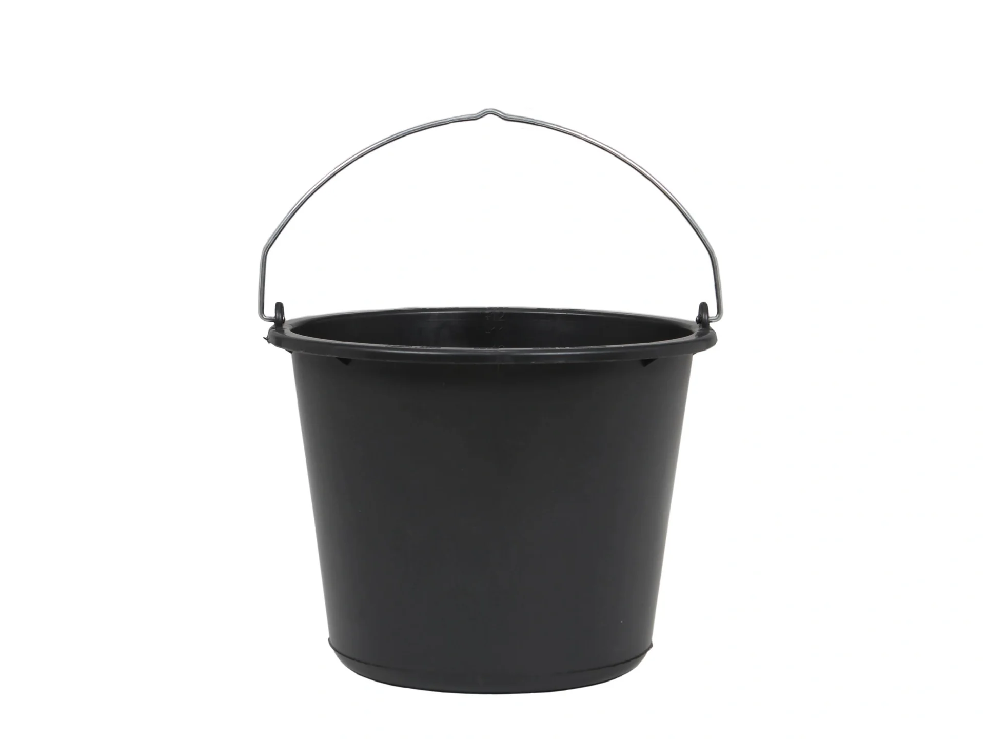 Baueimer 12 Liter Profi-Line schwarz - 1