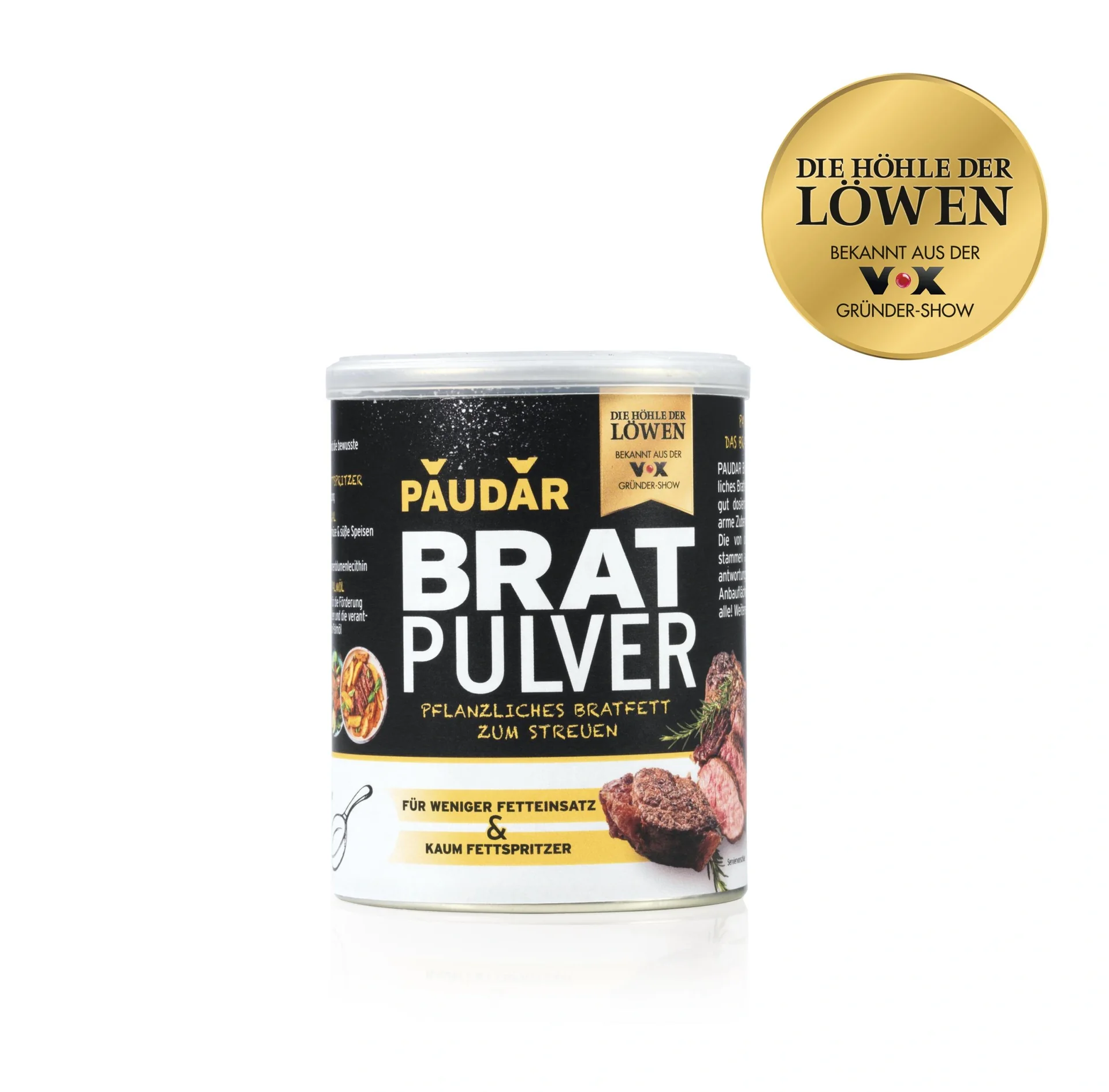 Pflanzliches Bratfett-Pulver, „PAUDAR“, 125 g - 12