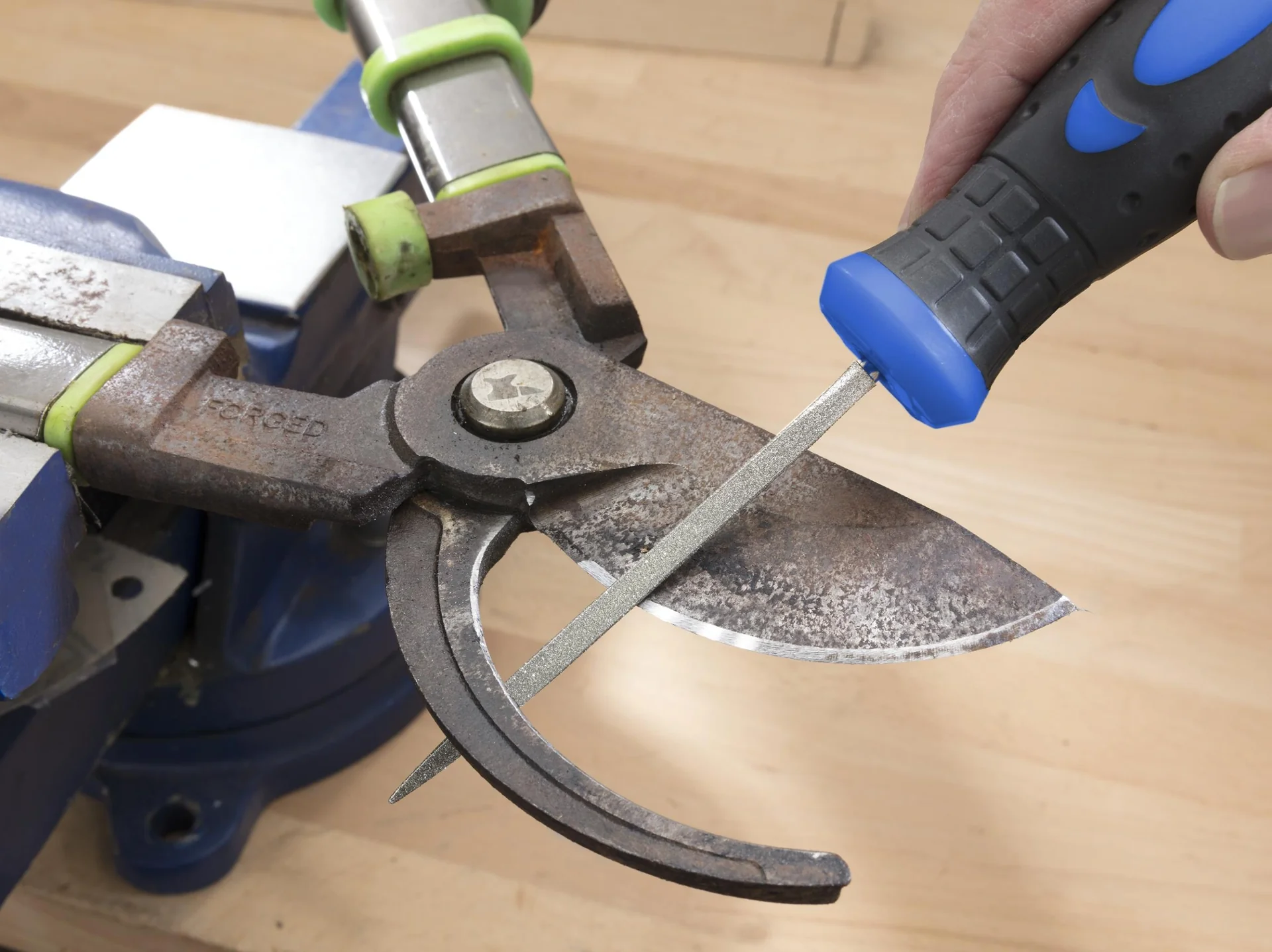 Diamant Dreikantfeile 100 mm - 5