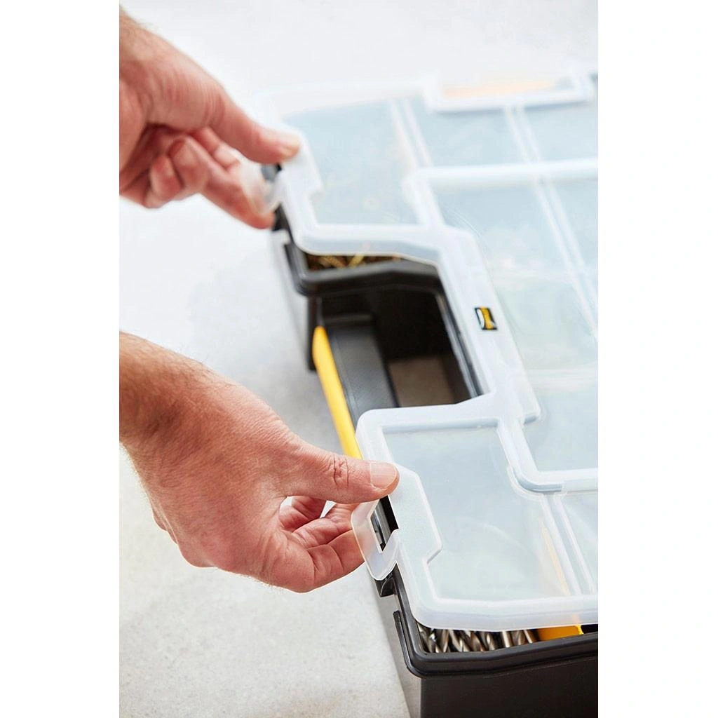 SortMaster Organizer Combipack 2 Stück - abschließbar - stapelbar - 33x43x9 cm - 7