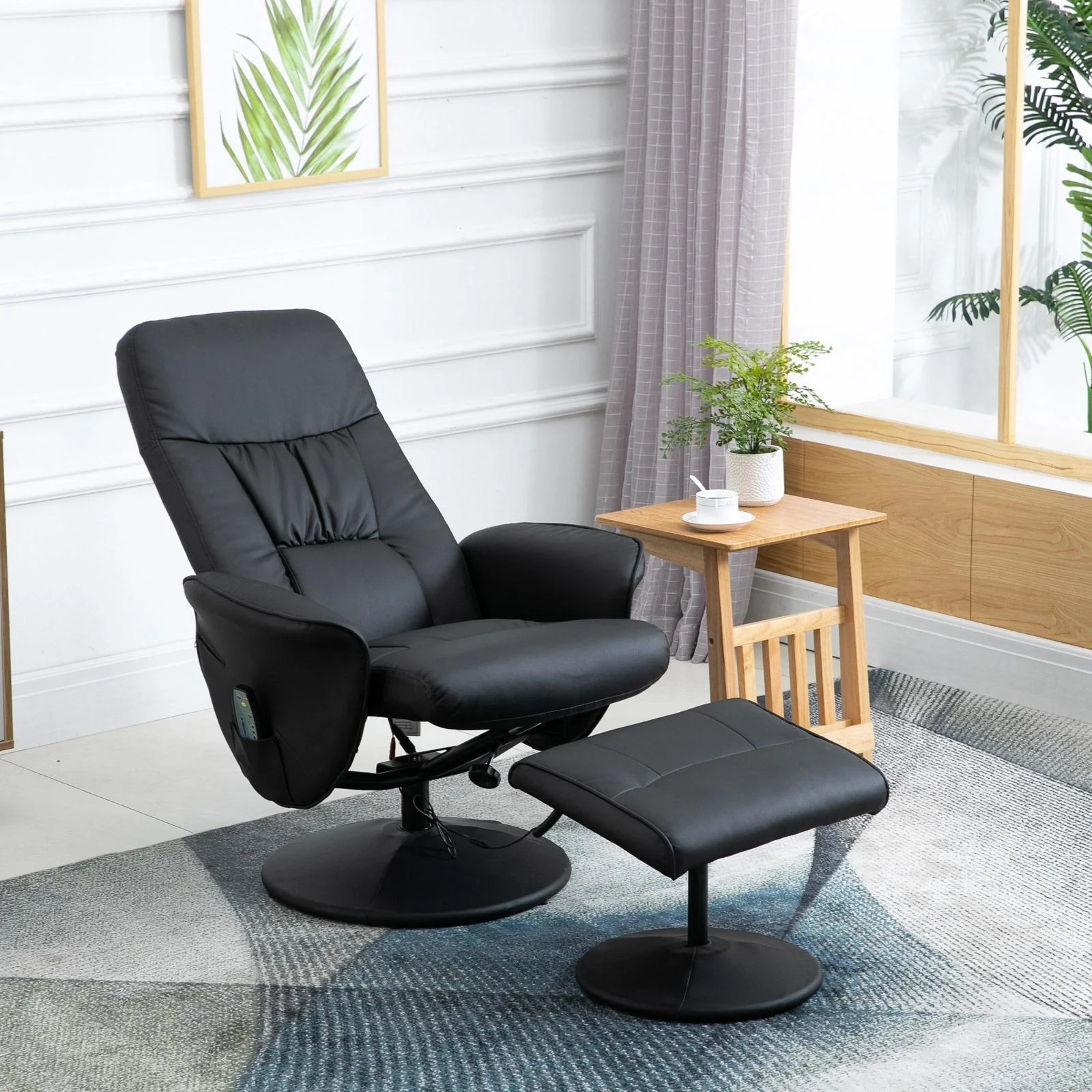 Massagesessel mit Fußhocker - 1