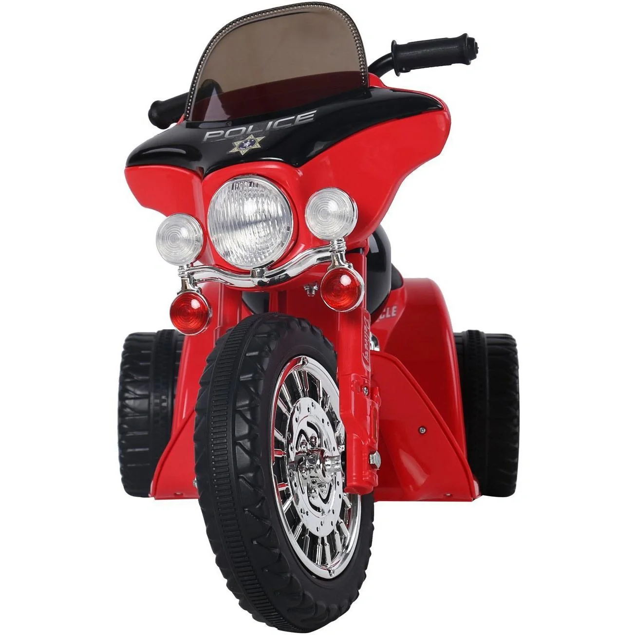 Elektromotorrad Kindermotorrad rot - 4