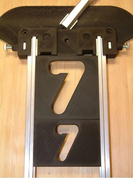 Ersatznummern 38 + 63 mm, vertikal, 20-teiliges Set - 2