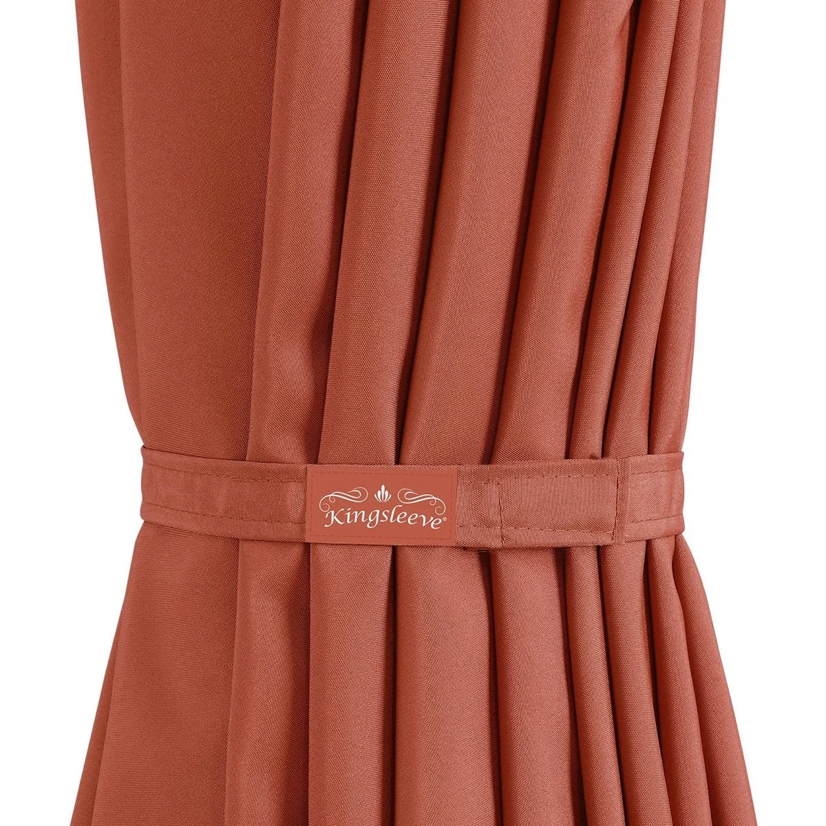 Aluminium XXL Sonnenschirm - terracotta - Ø330cm - UV-Schutz 50+ - 9