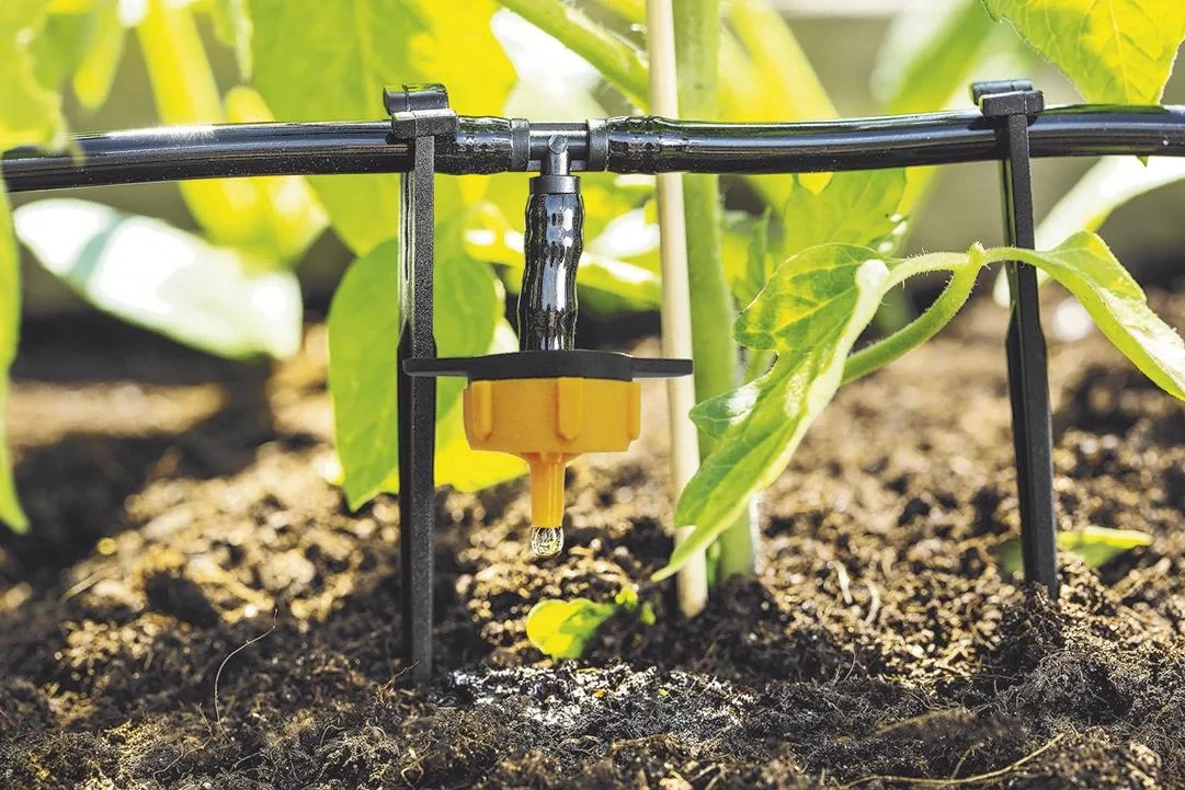 Solar Bewässerungsset mit Akku, Panel, Pumpe, Schlauch, Düsen etc. - 6