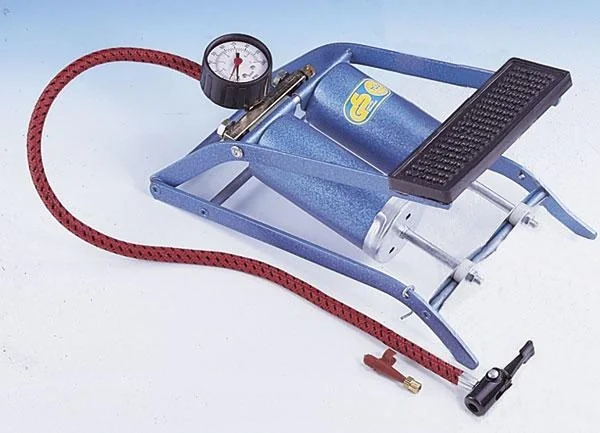 Fußluftpumpe Doppelzylinder - 1