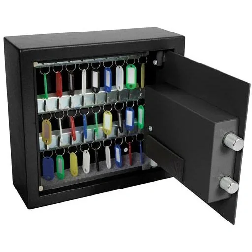 SCHLÜSSELTRESOR - 28 x 30 x 10 cm - 30 Schlüssel - 6