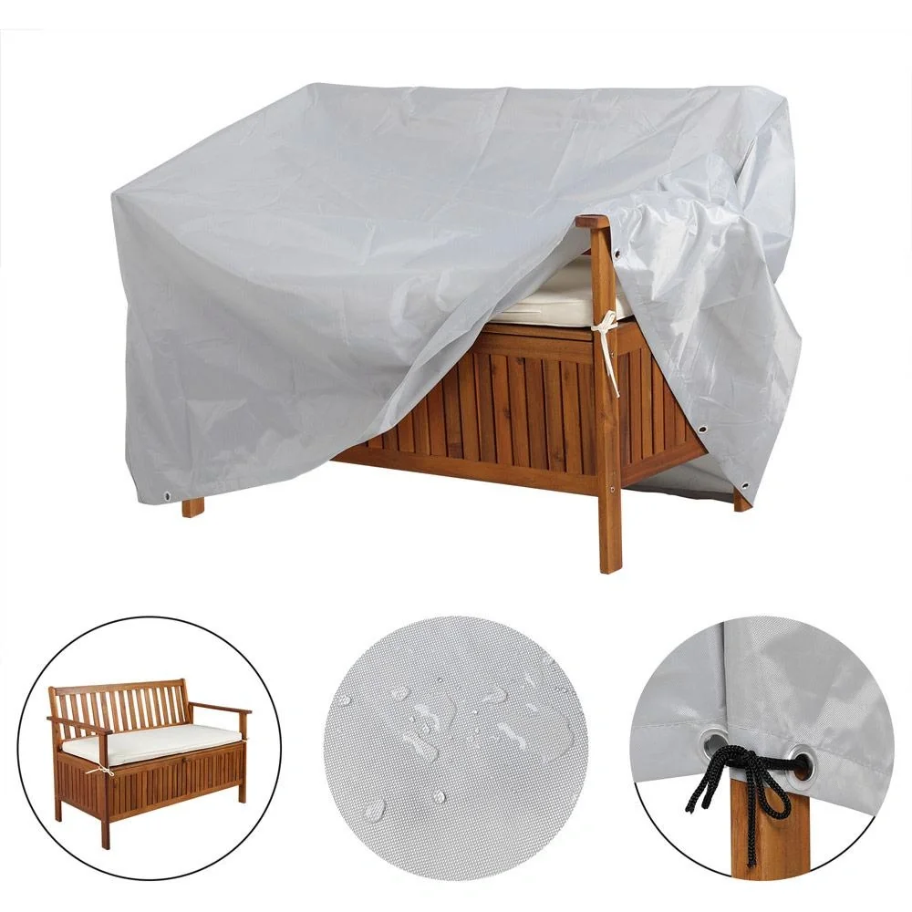 Überdachung 2-Sitzer Gartenbank 135x66x88/70cm - 5
