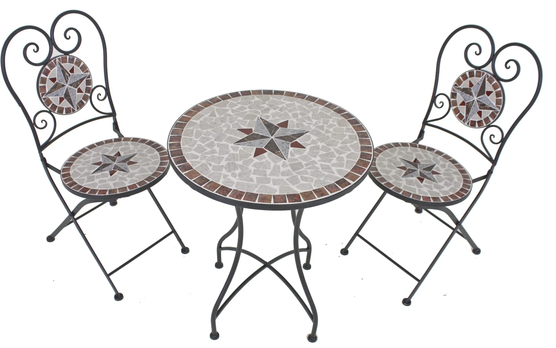 Balkonset "Mosaik Amarillo" 3-teilig - 1