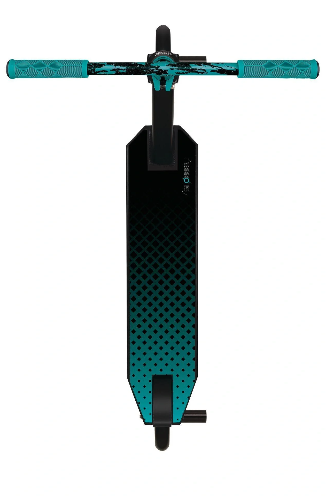 STUNTSCOOTER GS 720   Freestyle Kickroller, 110 mm, ABEC 7, verstärkter Lenker, 360°-Lenkung, schwarz-türkis - 7