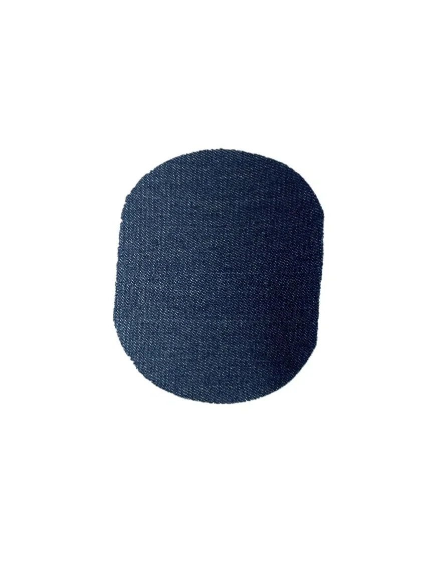 Aufbügelstoffe oval, 20er Set - 8