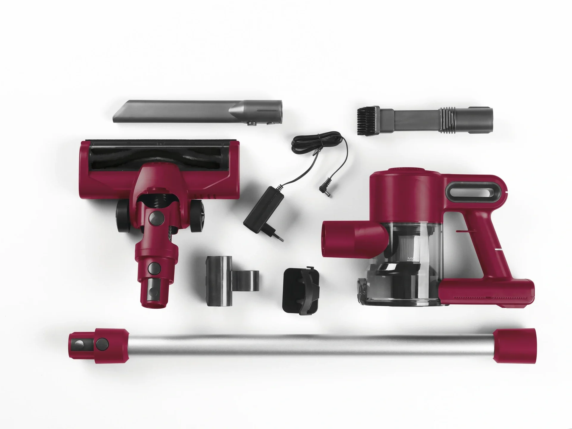 Power Akku Zyklon-Hand/Bodensauger, 22,2V, rot, 150 Watt - 11