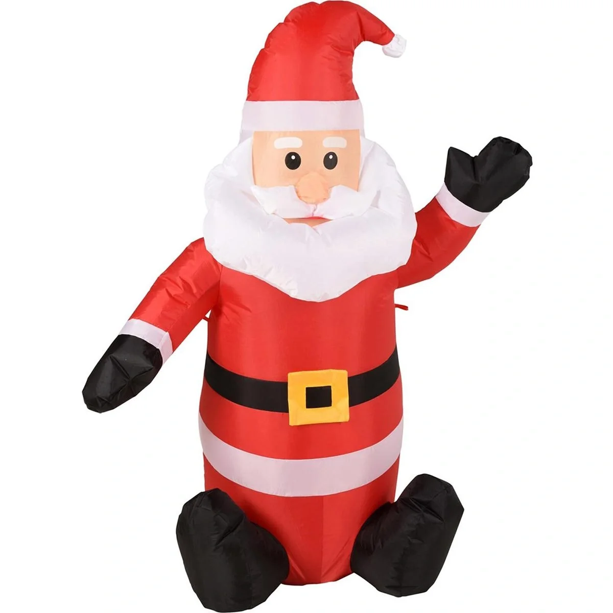 Aufblasbarer LED-Weihnachtsmann - 120 cm - für den Innen- und Außenbereich - 2