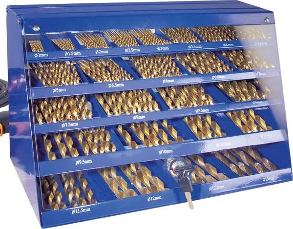 Titan HSS Spiralbohrer Satz 188-teilig - 1