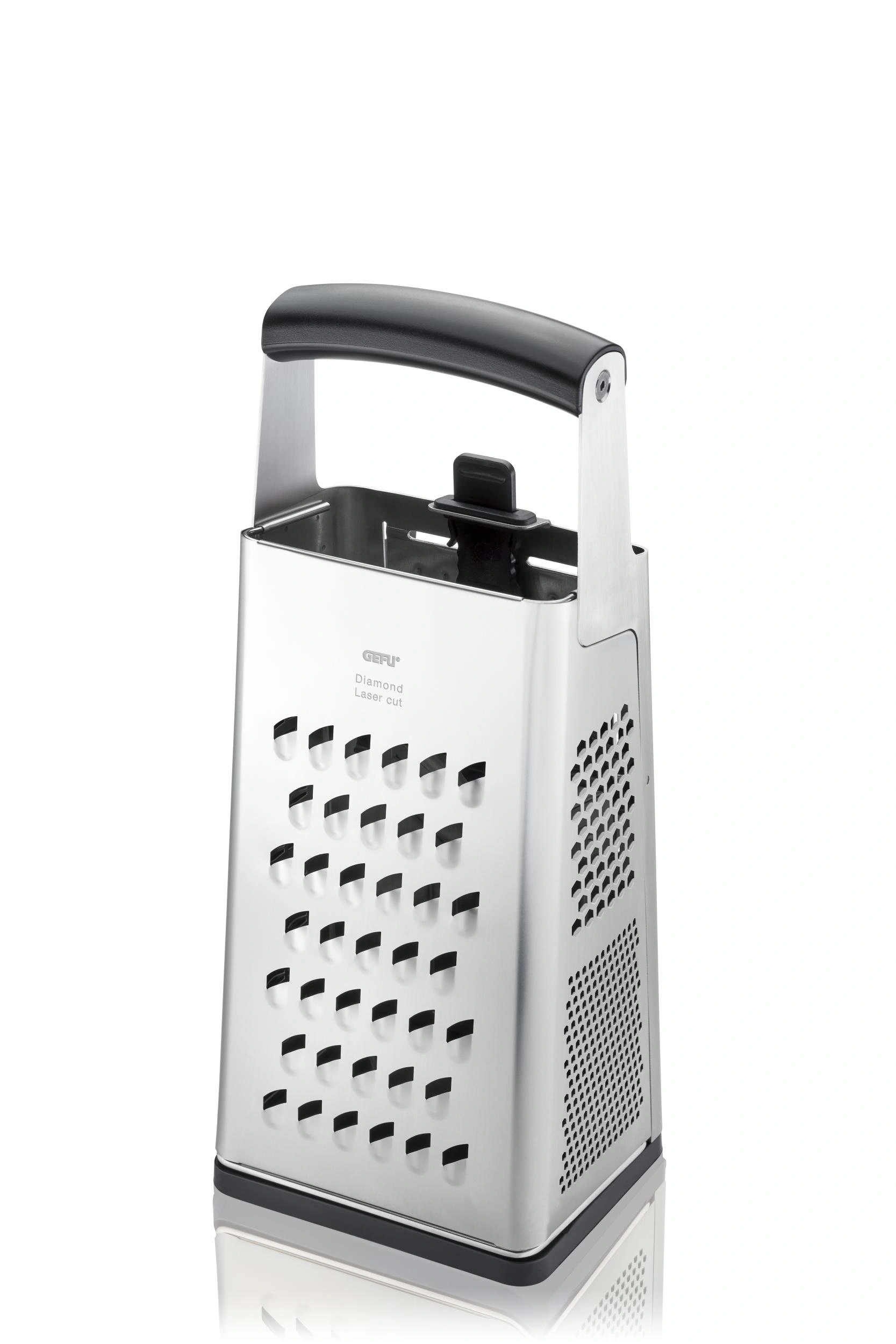 Vierkantreibe V-CUT mit 3-fach verstellbarem Hobel, Edelstahl - 6