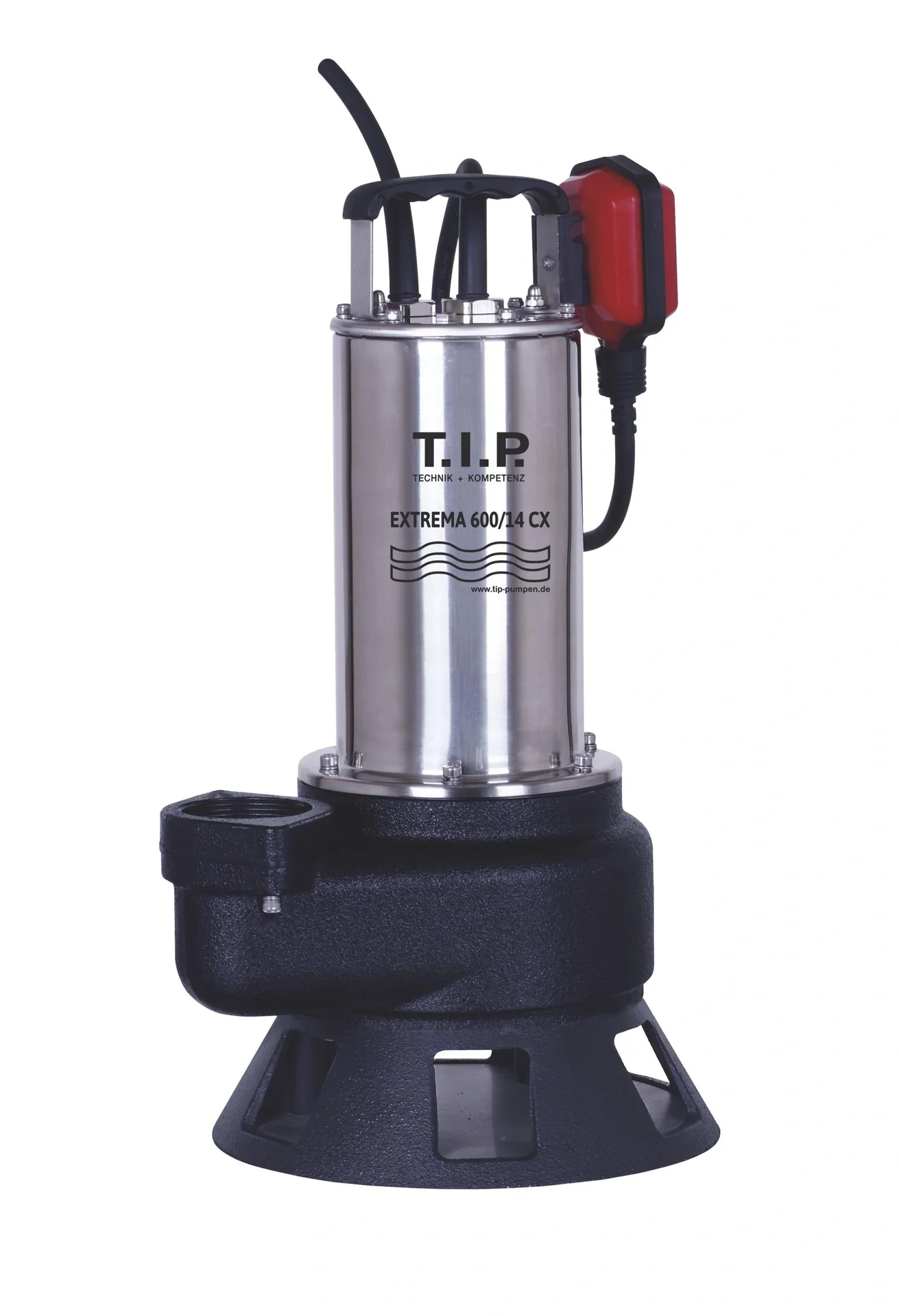 Schmutzwassertauchpumpe Edelstahl "Extrema 600/14 CX" - bis 36.000 l/h Fördermenge - 1