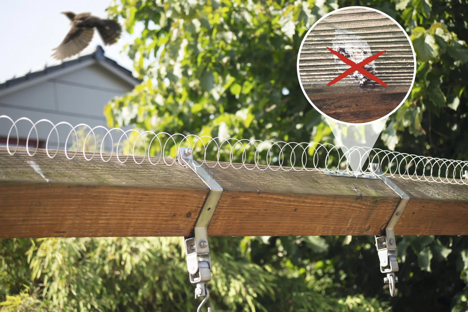 Vogelschutz Spirale 5m - 12