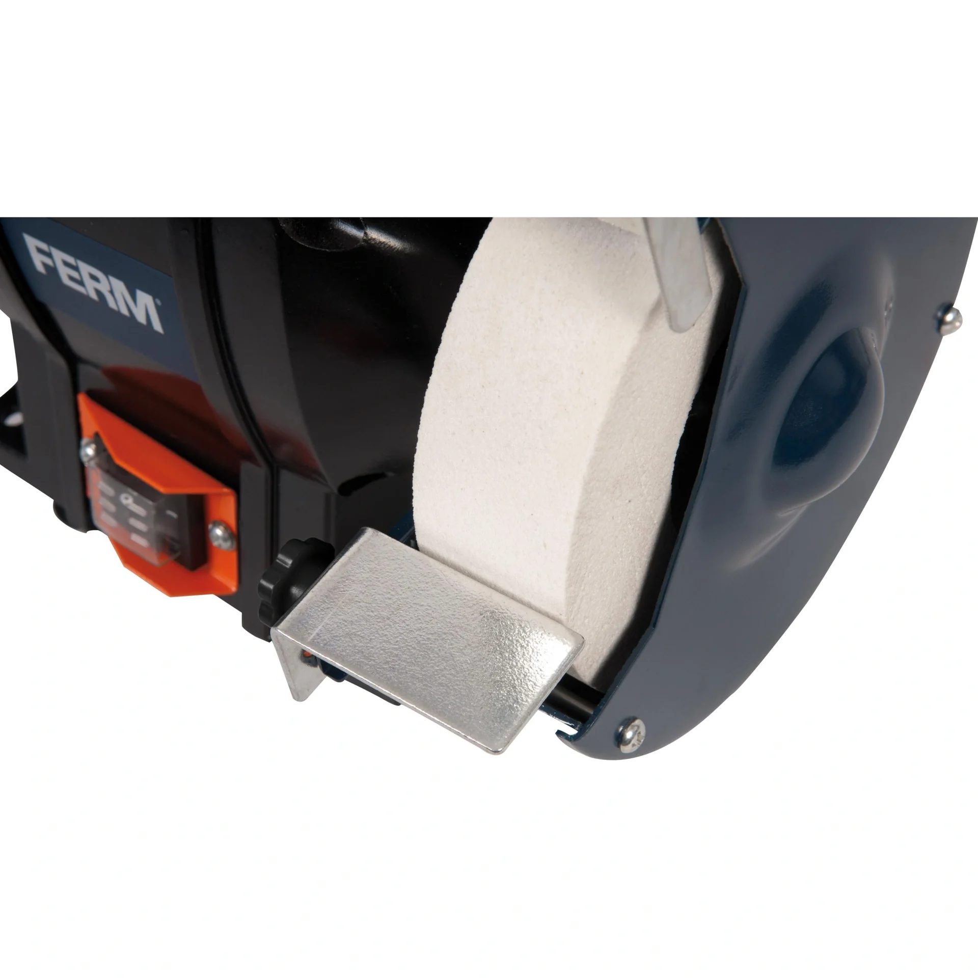 BGM1020 Doppelschleifmaschine 250W - 150mm - Montierbar - Inkl. 2 Schleifsteine (P36, P60), Schutzbrille und Funkenfänge - 8