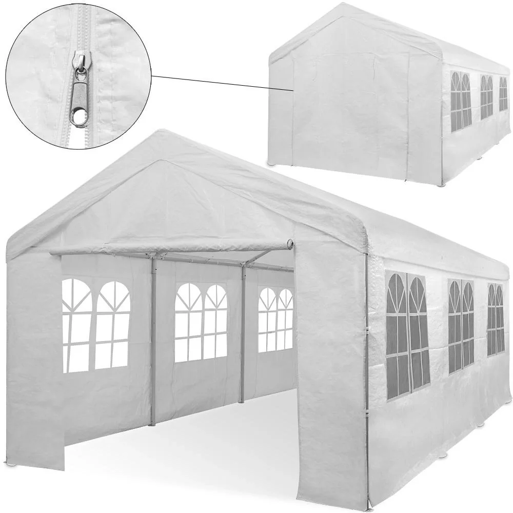 Partyzelt weiß 3x6x2,85m - 3