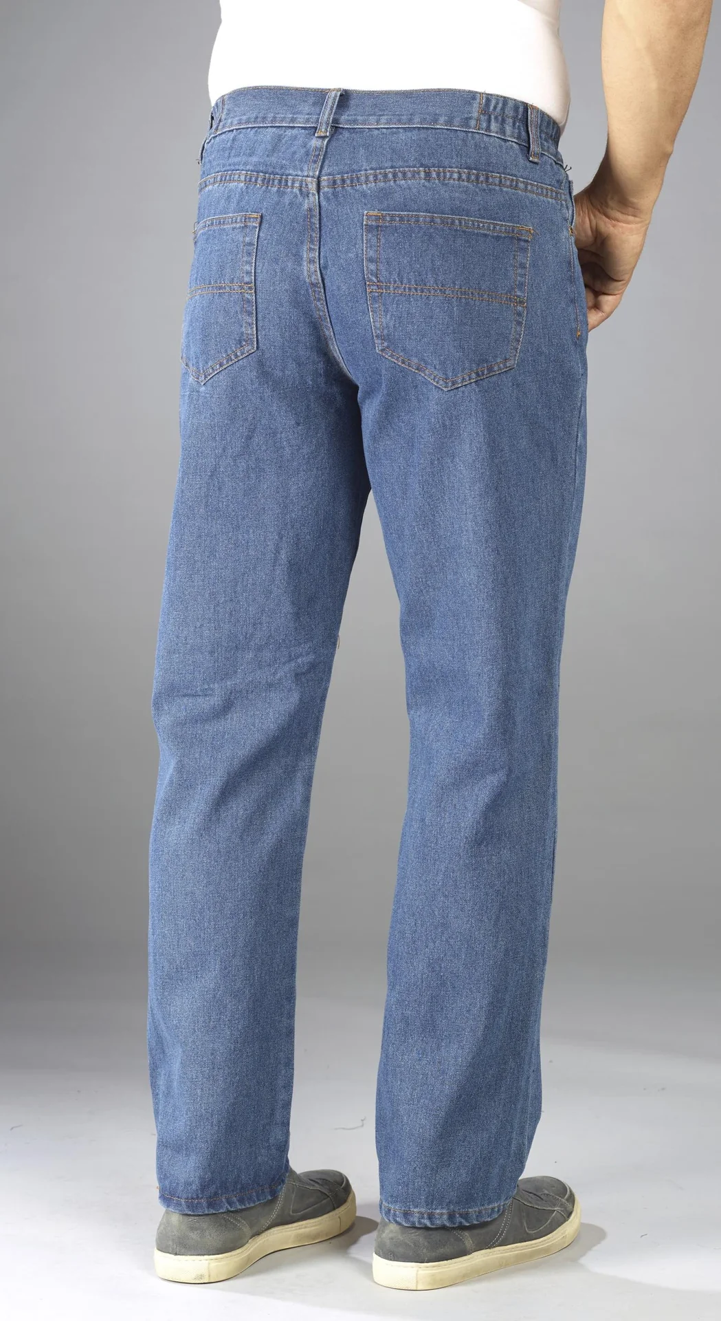 Dehnbundjeans, Farbe blau, Gr. 48 - 8