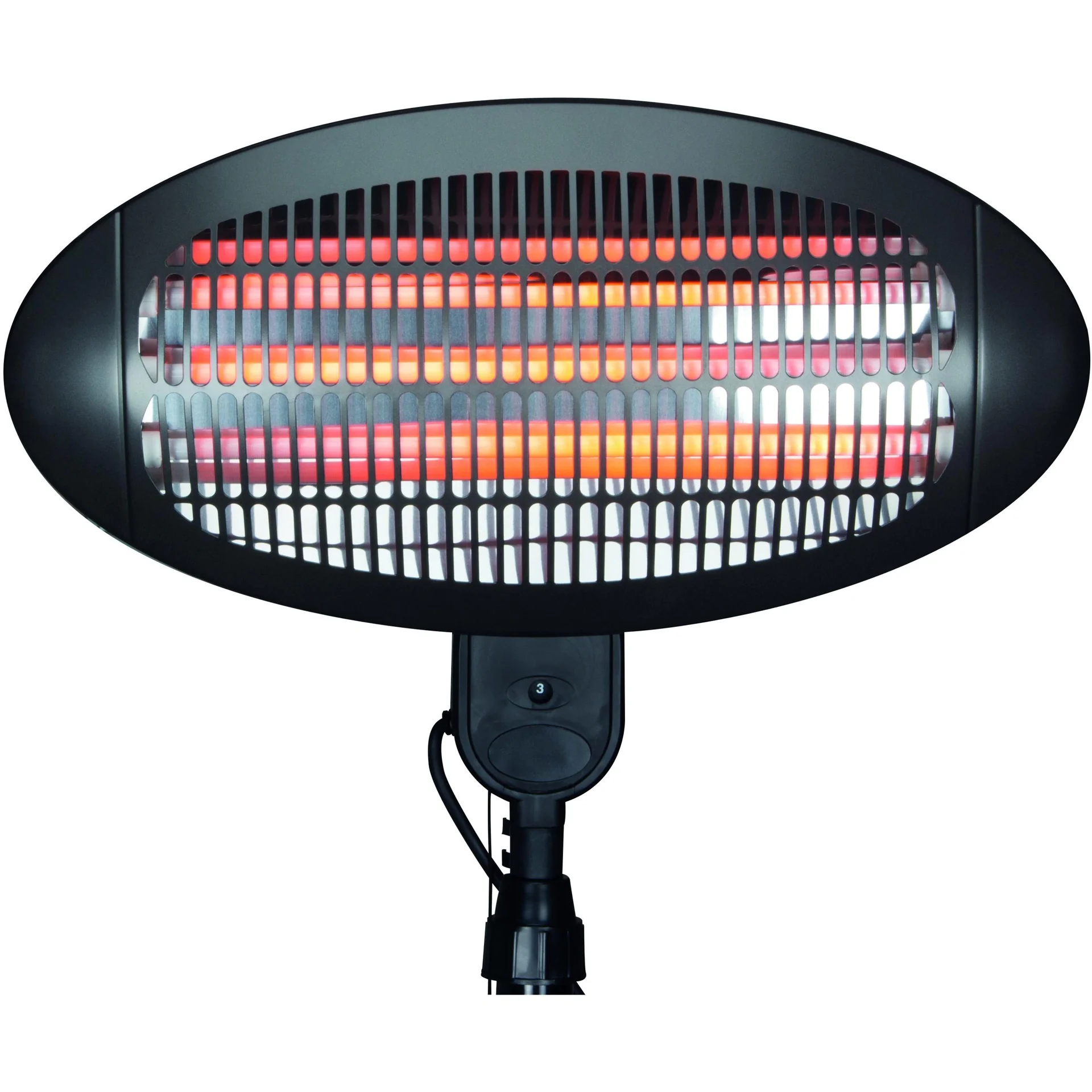 terrassenstrahler - mit standfuß - 2000 w - 3