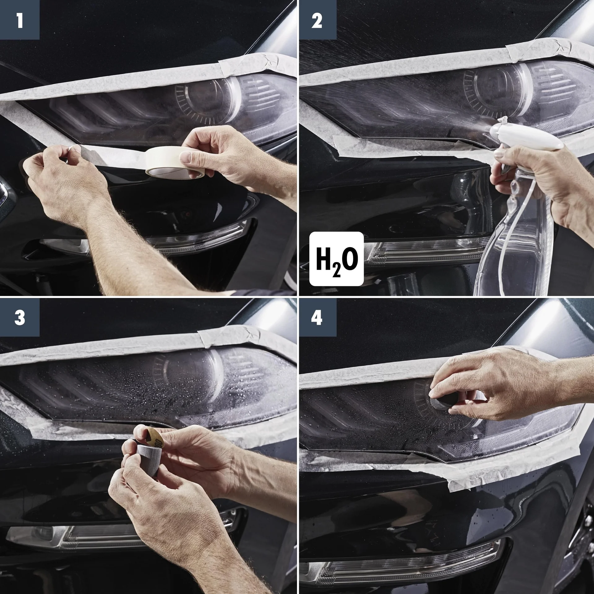 Scheinwerfer Aufbereitungs Set 85 ml - 11