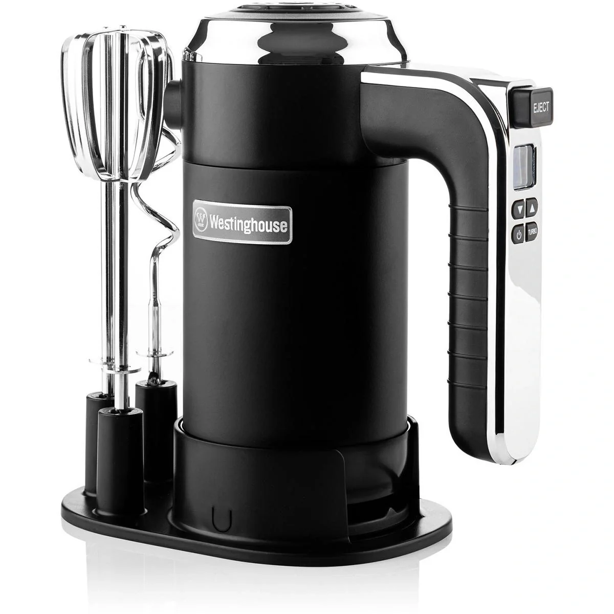 Retro-Handmixer - Schwarz - 7