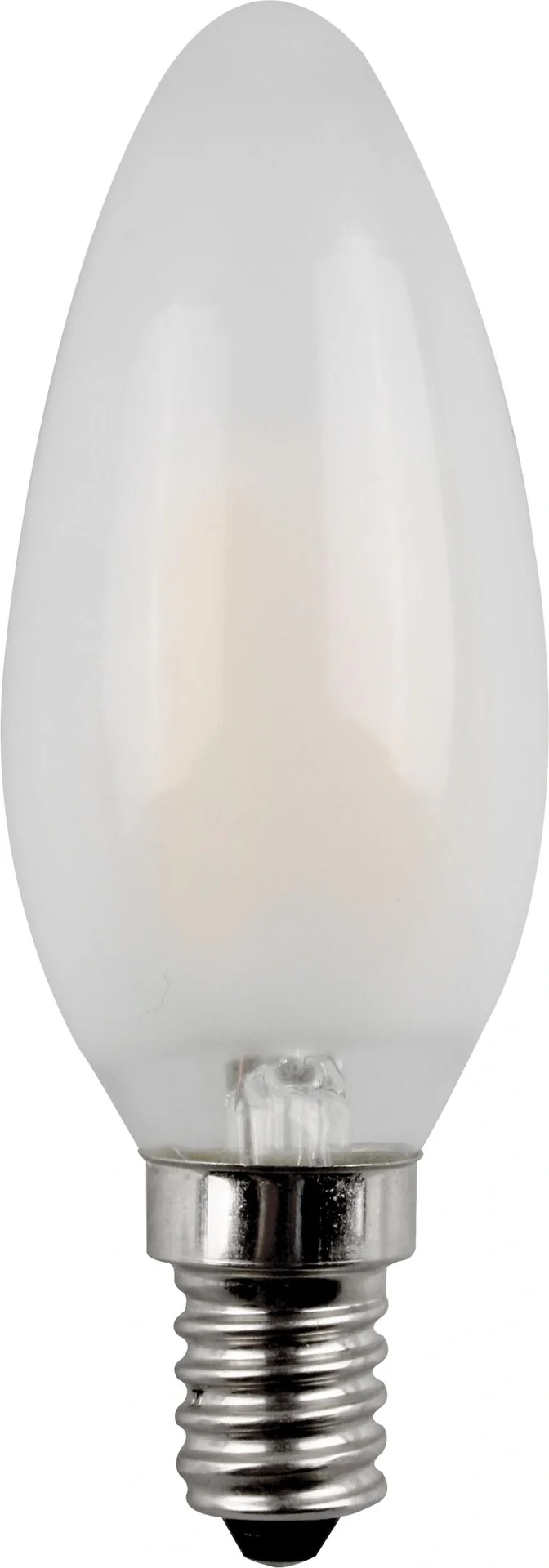 Retro-LED Kerzenlampe mit 2 Watt, E14, warmweiß, matt - 2