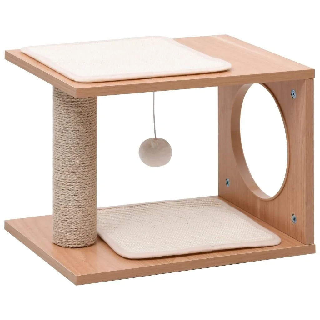 Kleiner Kratzbaum mit Sisalkratzbrett - 1