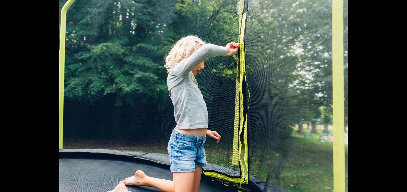 Springsafe Trampolin Wave 305 cm mit Sicherheitsnetz   Outdoor-Trampolin, Durchmesser 305 cm, rund - 3