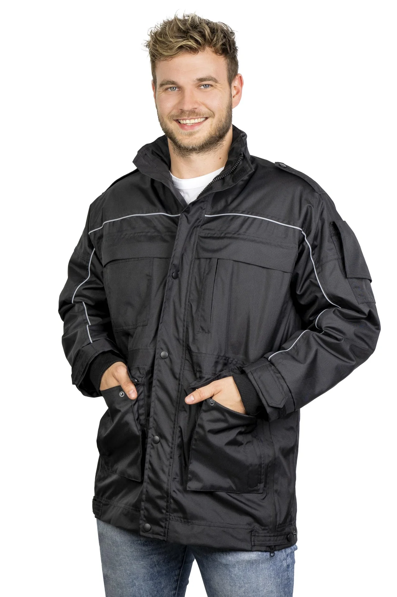 Funktionsjacke, Farbe schwarz, Gr.M - 4