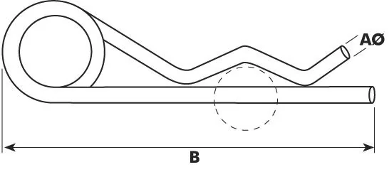 Federstecker und Stecksplinte, 260 Teile in Sortimentskasten - 3