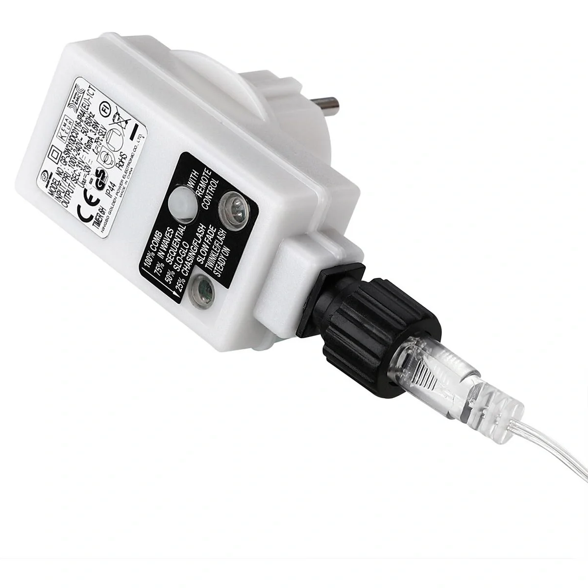 Lichterkette Weihnachten Eiszapfen 40 LED's 10,4m - 6