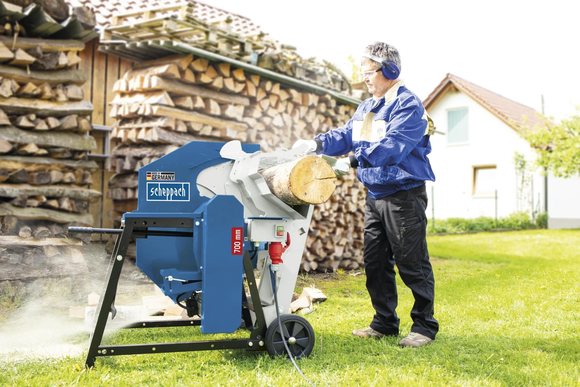 Wippsäge "KW 7", 5200 Watt, 400 V, 700 mm Sägeblatt - 2