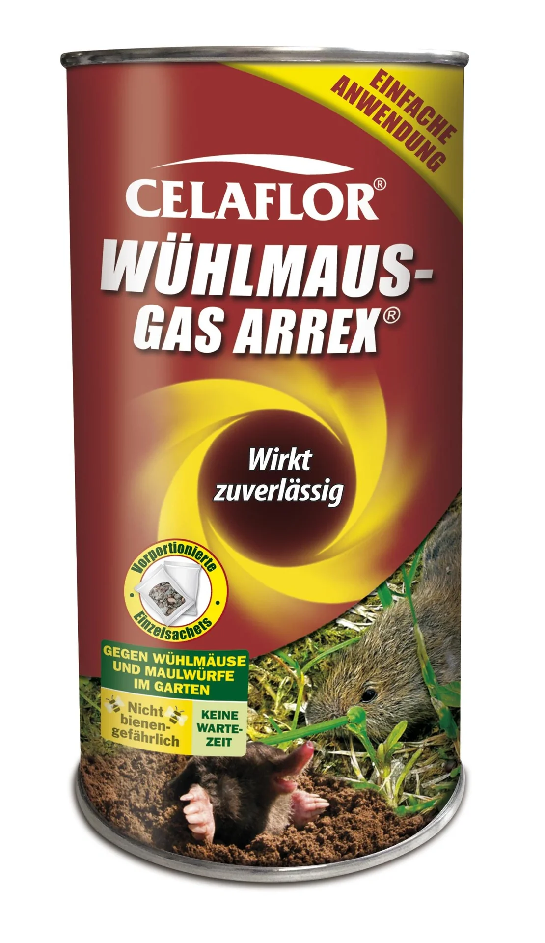 Wühlmaus Gas "Arrex", 250 g - 1