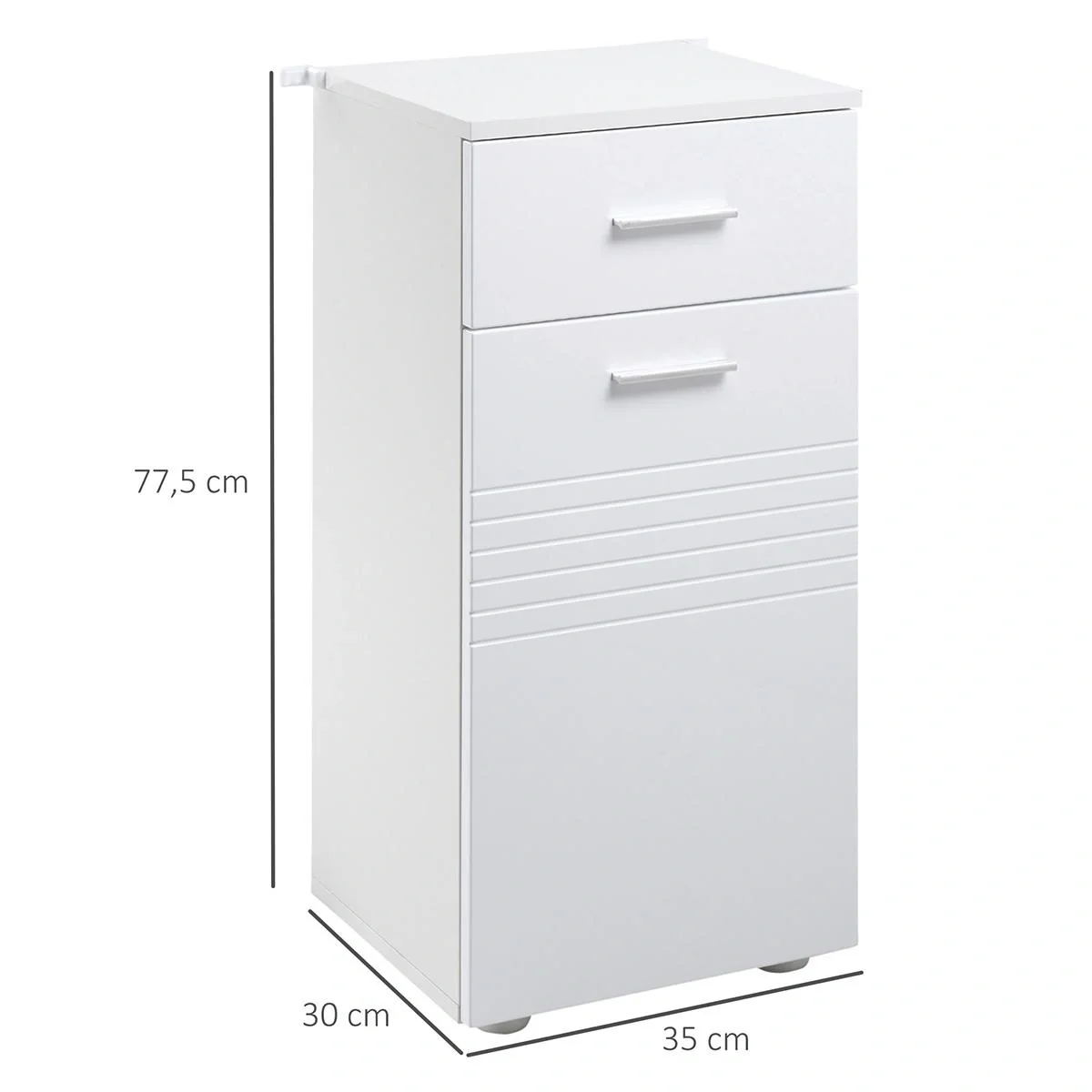 Badezimmermöbel 35 cm x 30 cm x 77,5 cm - 5