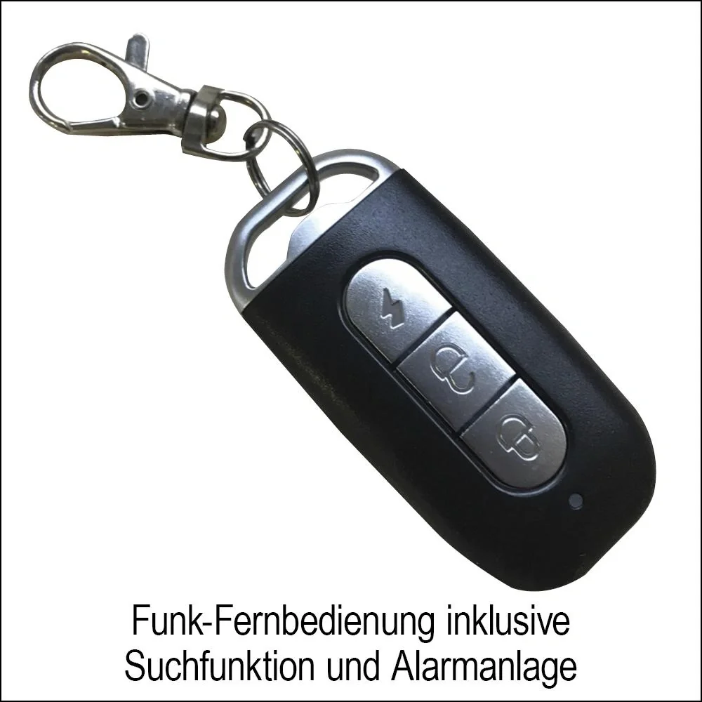 Kompakt E-Roller "Roma" 45 km/h weiß - 8