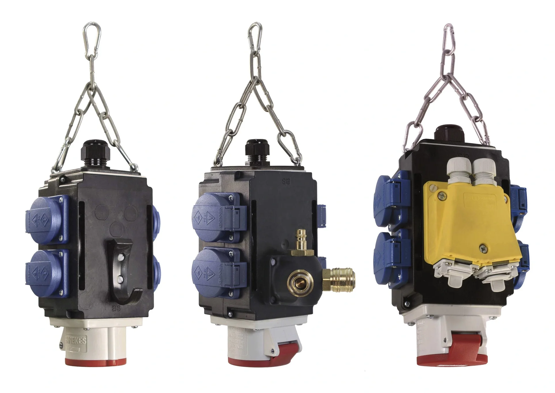 Energiewürfel II 4 Steckdosen 230V, 1 CEE-Steckdose 16A, 400V - 2