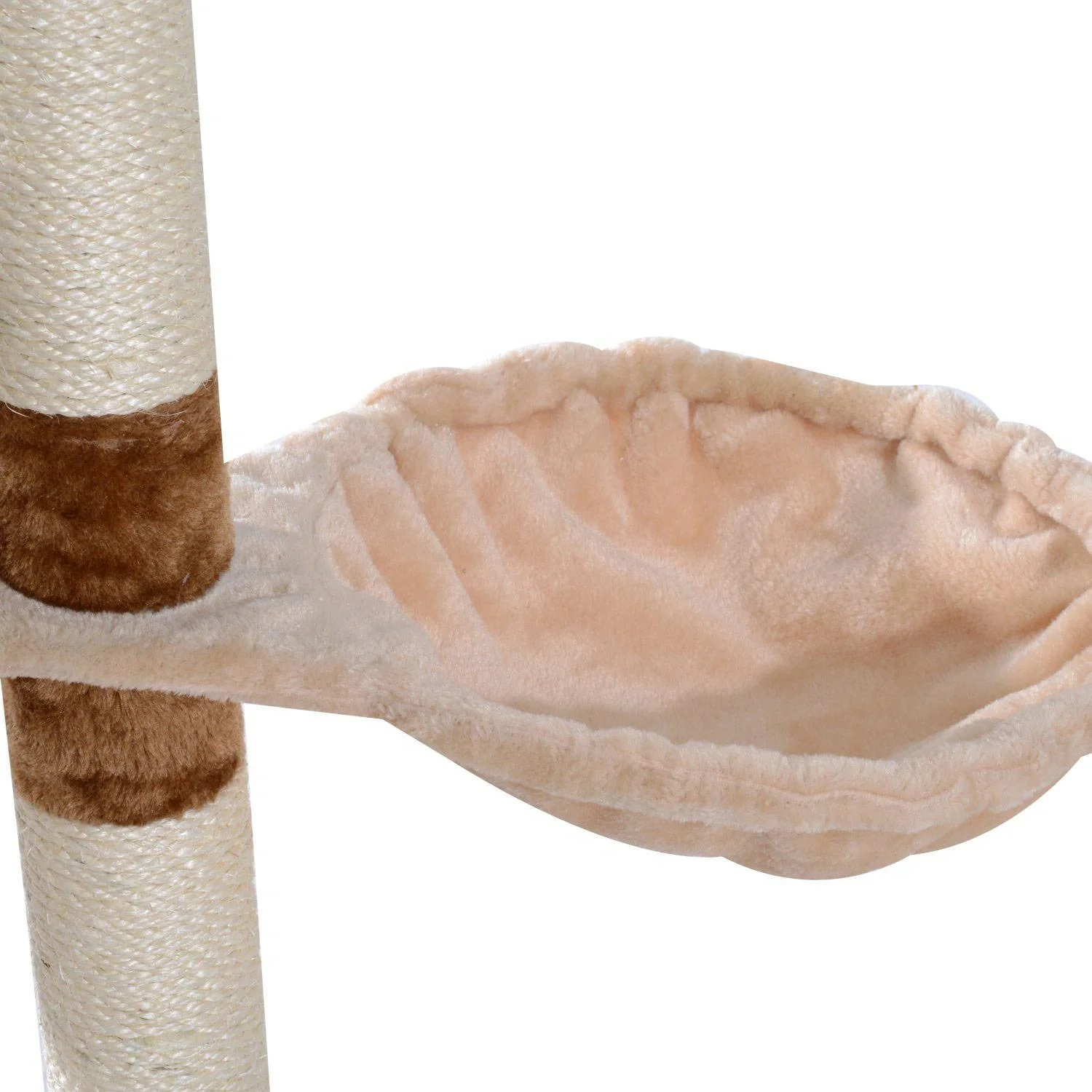Kratzbaum Katzenbaum Kletterbaum Spielbaum beige - 9