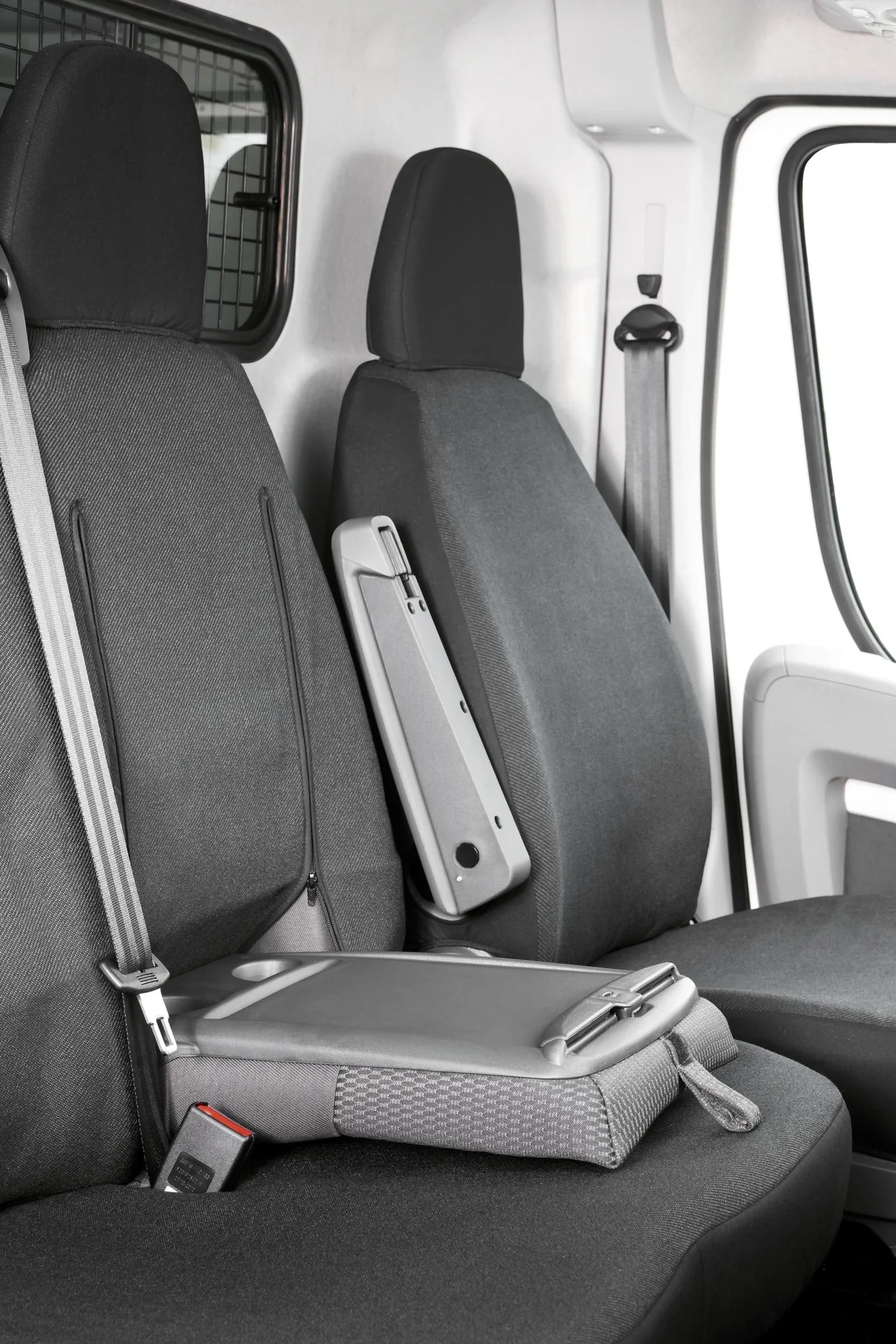 Passform Sitzbezüge aus Stoff für CITROen Jumper, Fiat Ducato und Peugeot Boxer ab BJ 07/2006 bis 05/2014 - 2