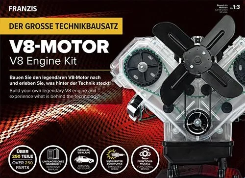 Der große Technikbausatz V8 Motor - 1
