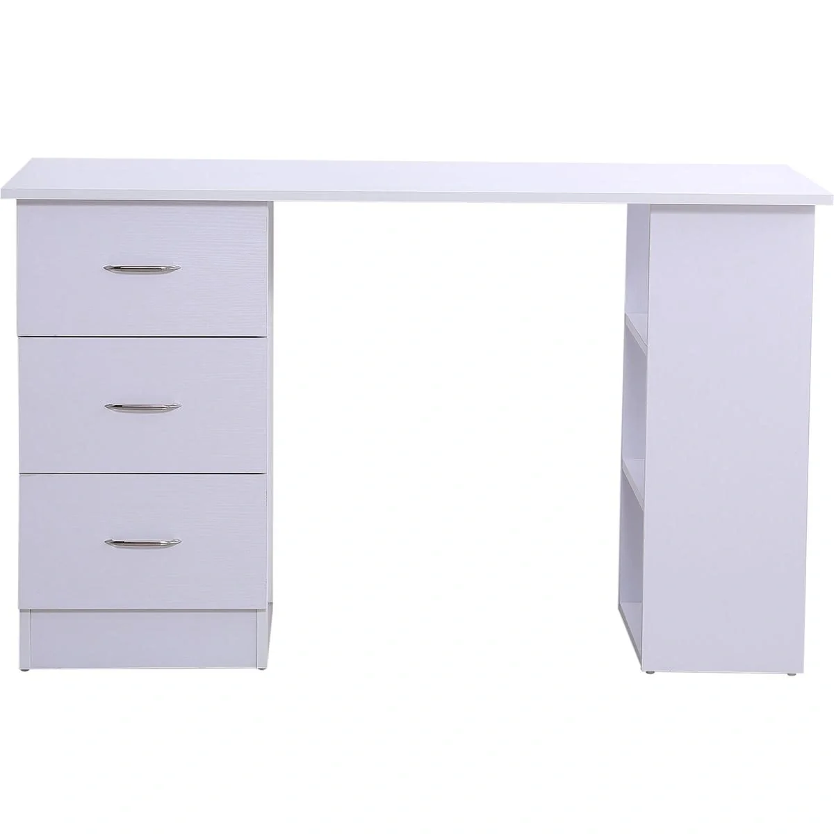 Schreibtisch inkl. 3 Schubladen und Regal - 3