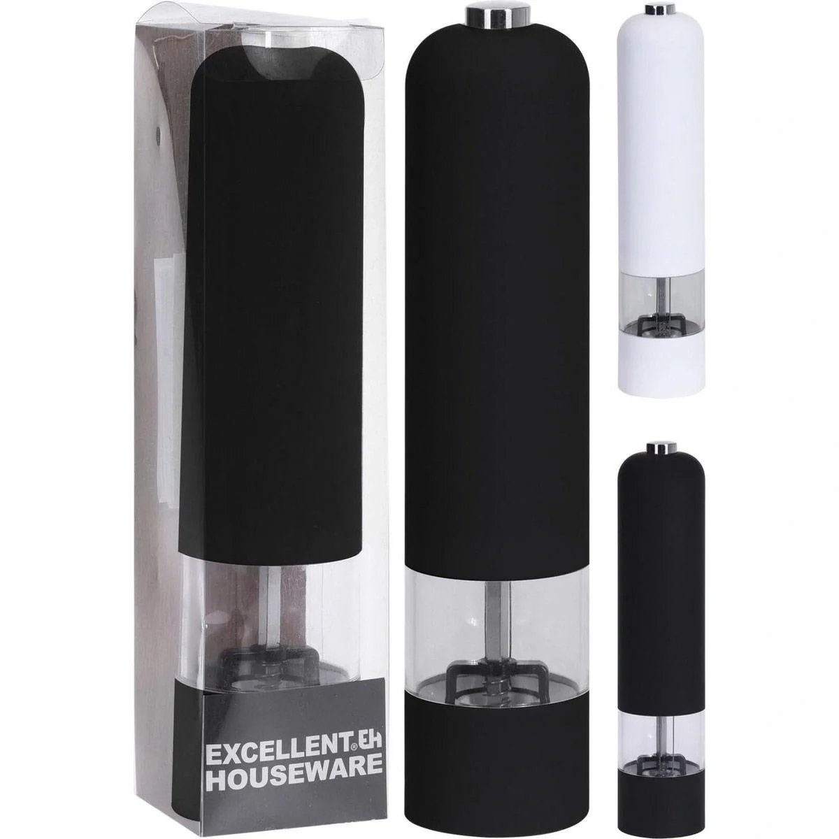 Elektrische Pfeffermühle - Weiß - 1