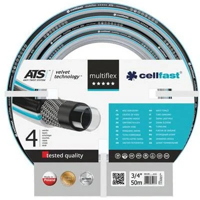 CELLFAST - GARTENSCHLAUCH - MULTIFLEX ATS VARIANT VT - 3/4" - 50 m - 1