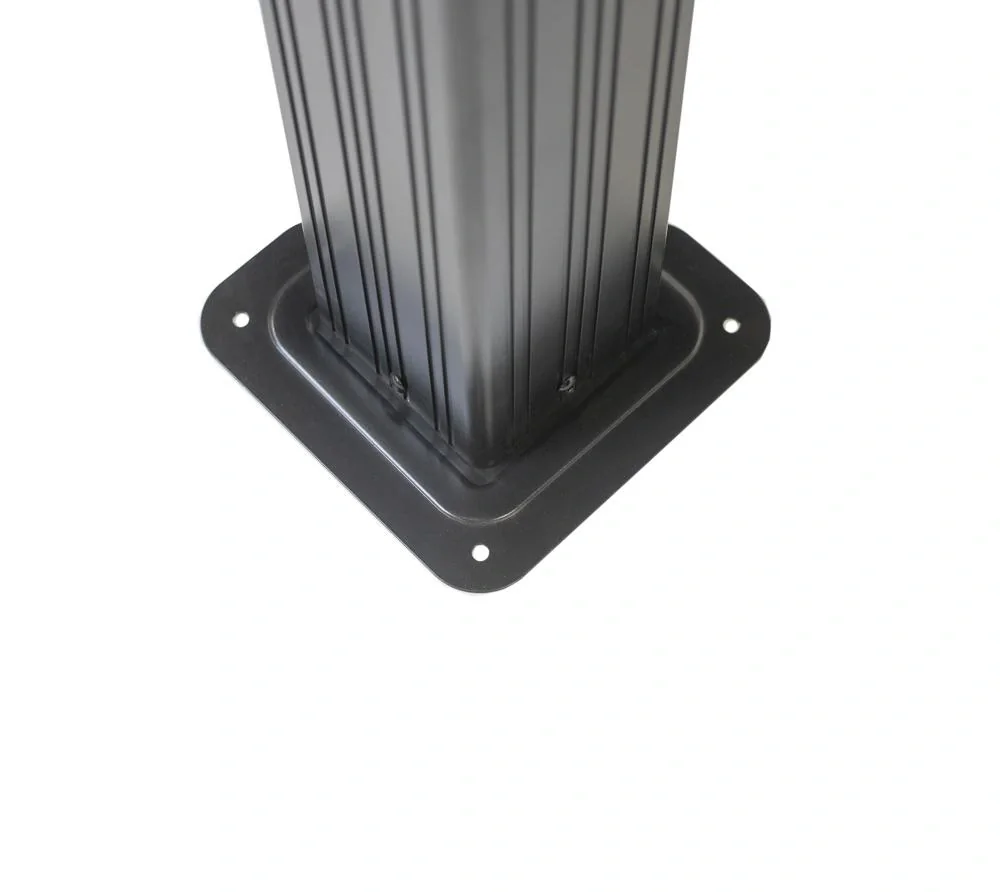 Aluminium Pavillon Messina BBQ - mit Hard-Top - 6