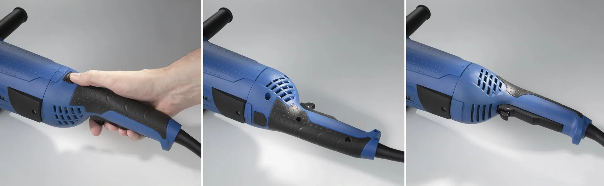Zweihand Winkelschleifer mit Sanft Anlauf im Koffer, 2600 Watt , 230 mm - 6